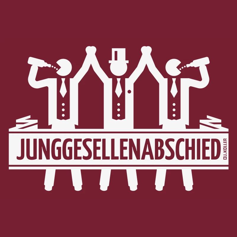 Junggesellenabschied (Trio Team Bräutigam / White)