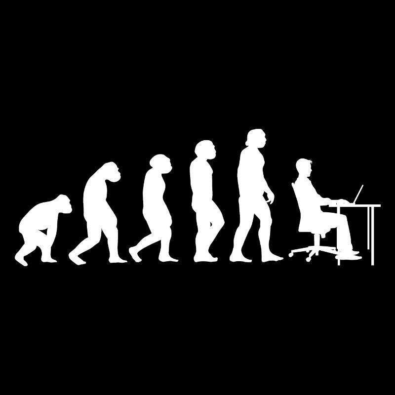 Informatiker / Gamer - Evolution vom Urmensch