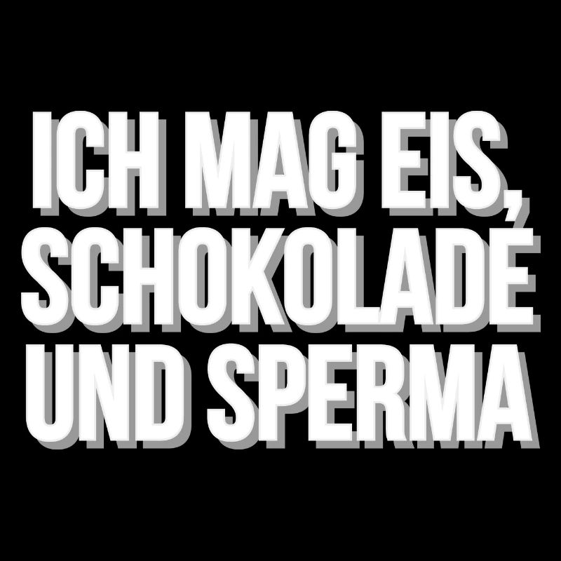 Eis Schokolade Sperma