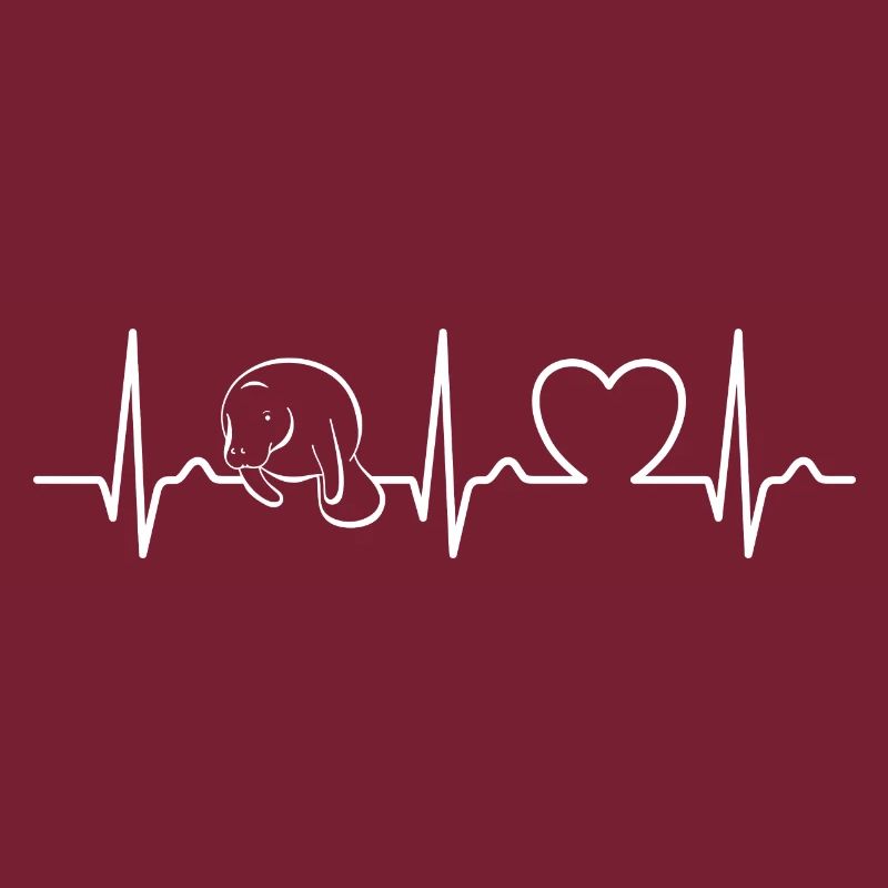 ECG Curve - Heart Curve - Pulse - Manatee - Manatee