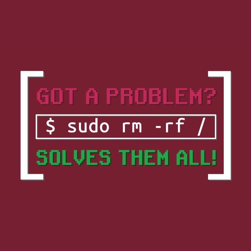 Typische Unix Softwareentwickler Problembehandlung
