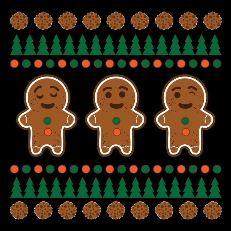 Gingerbread ugly christmas
