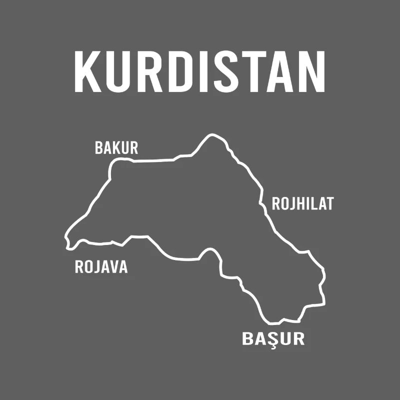 Kurdistan Flagge Bakur Bashur Rojava Rojhlt Newroz