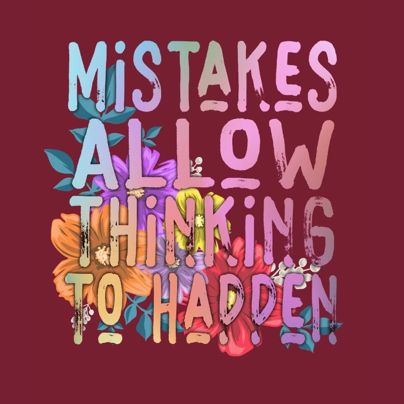 Mistakes Allow Thinking To Happen School Math