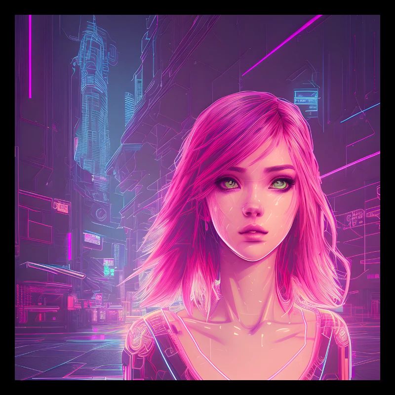 Neon City Nights: A Synthwave Romance