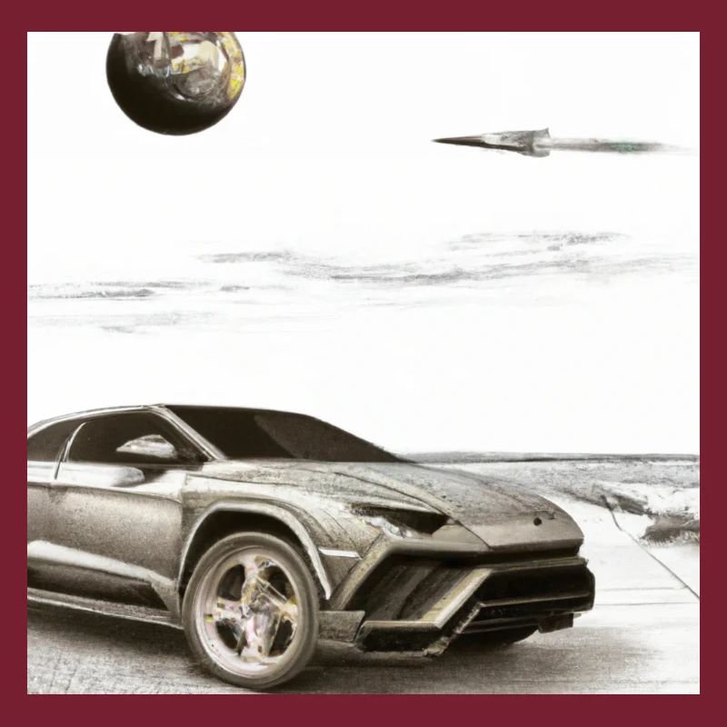 SUV on the beach
