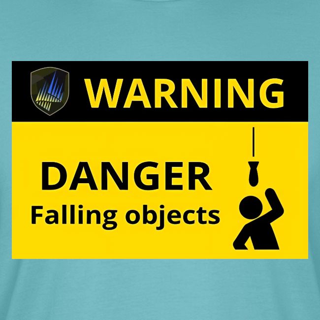 Danger falling objects