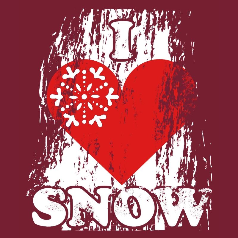 Schnee Liebe Winter Geschenk