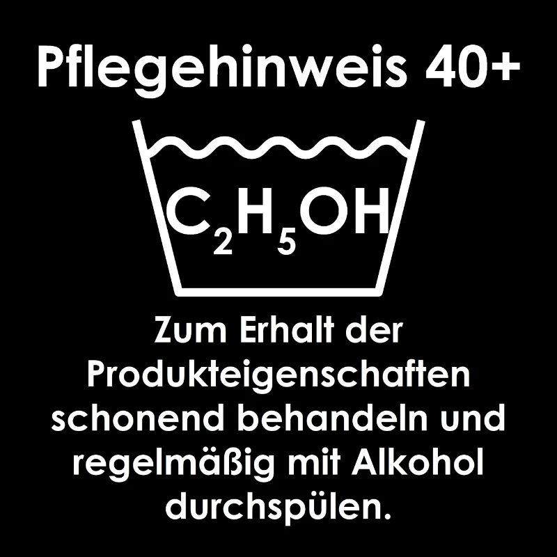 40. Geburtstag Pflege Alkohol