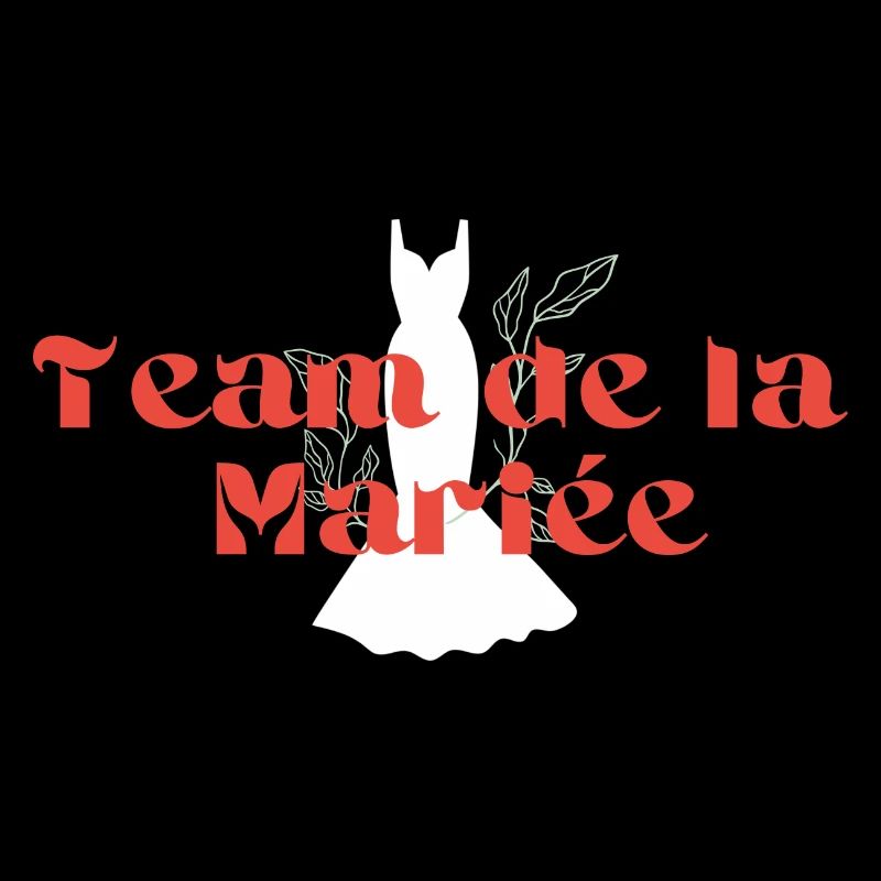 Bride's Team - Passendes Braut T-Shirt
