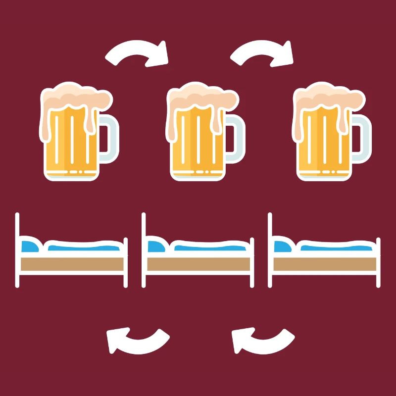 Bier Bier Bier Bett Bett Bett