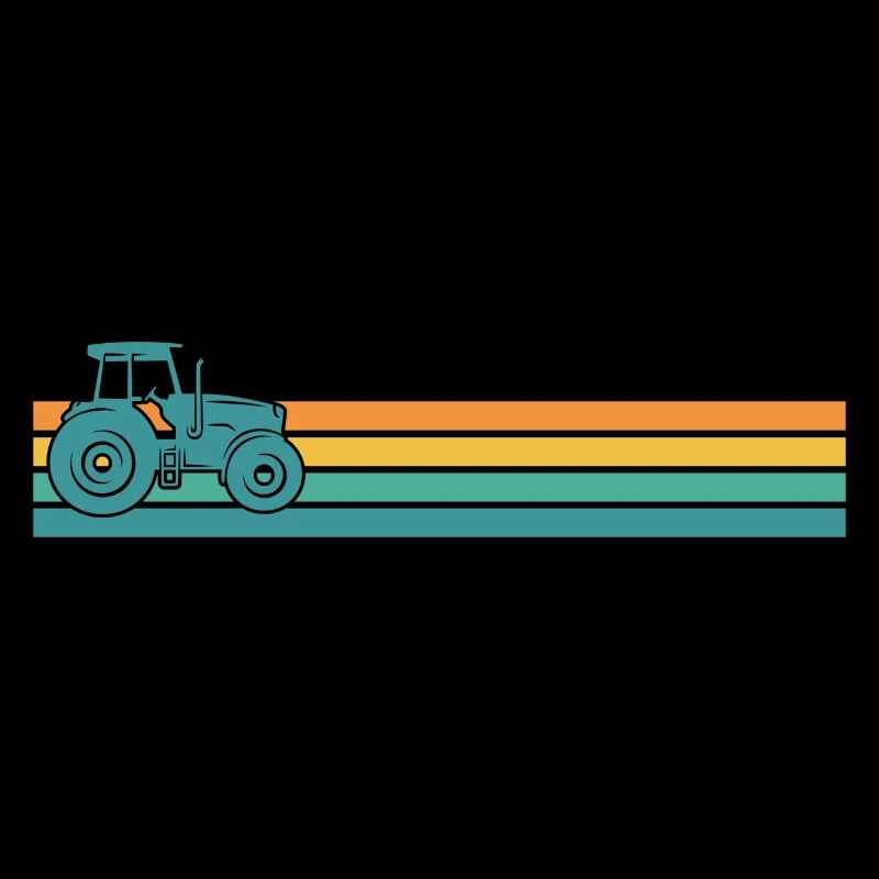 Tractor Retro Farmer