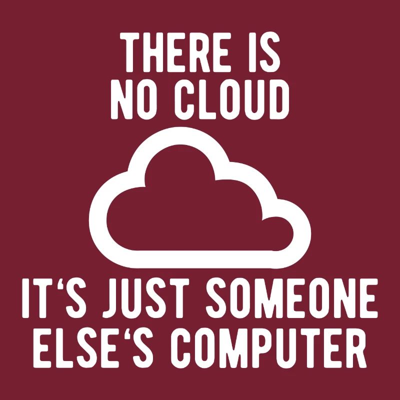 It`s just someone else`s Computer Admin Geschenk