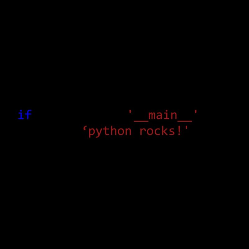 Python rocks