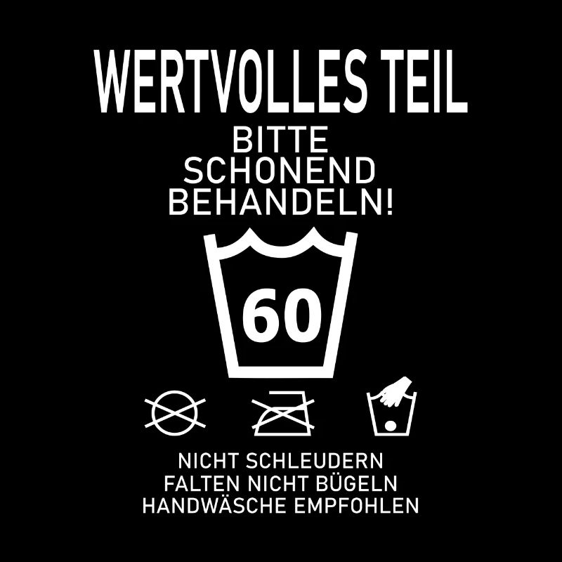 SCHONEND BEHANDELN Geschenk 60. Geburtstag