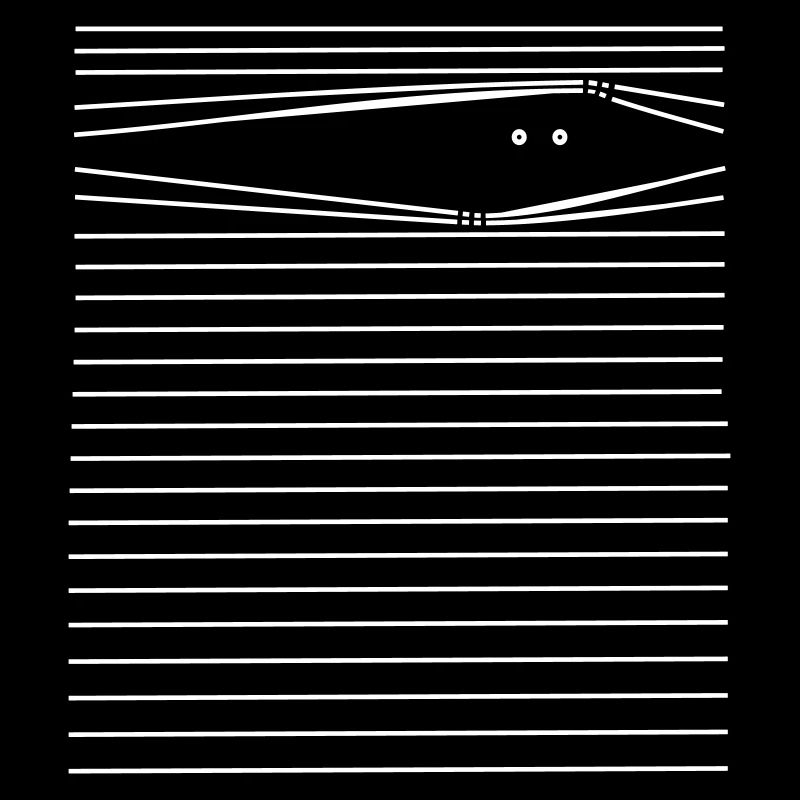 Illustration de monstre drôle - monstre de poche mignon