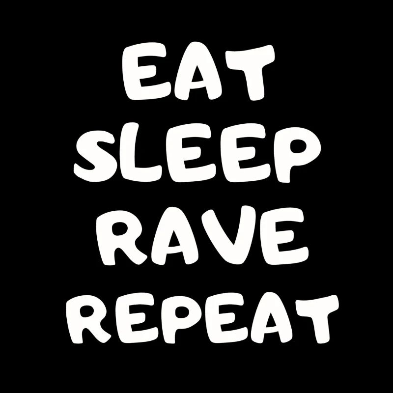 manger le sommeil rave répéter
