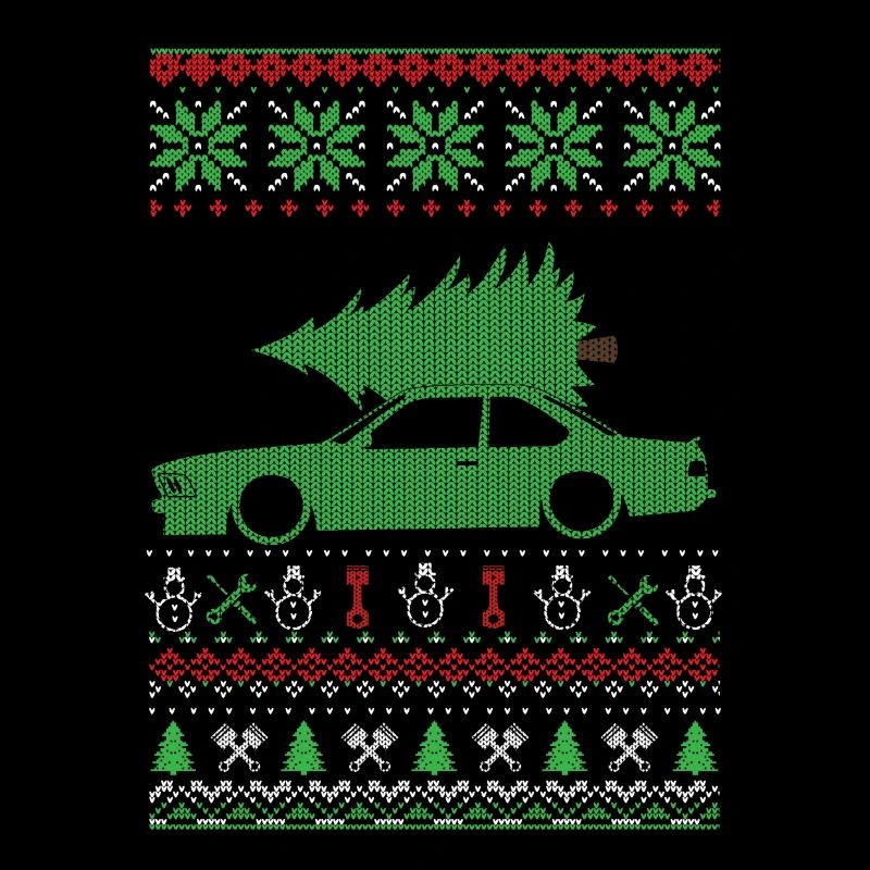 Pull moche de Noël