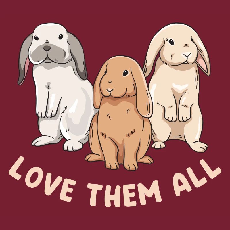 Cute rabbit design for bunny owners