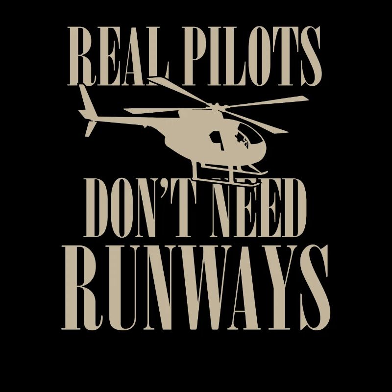 Helicopter pilot do not need a runway