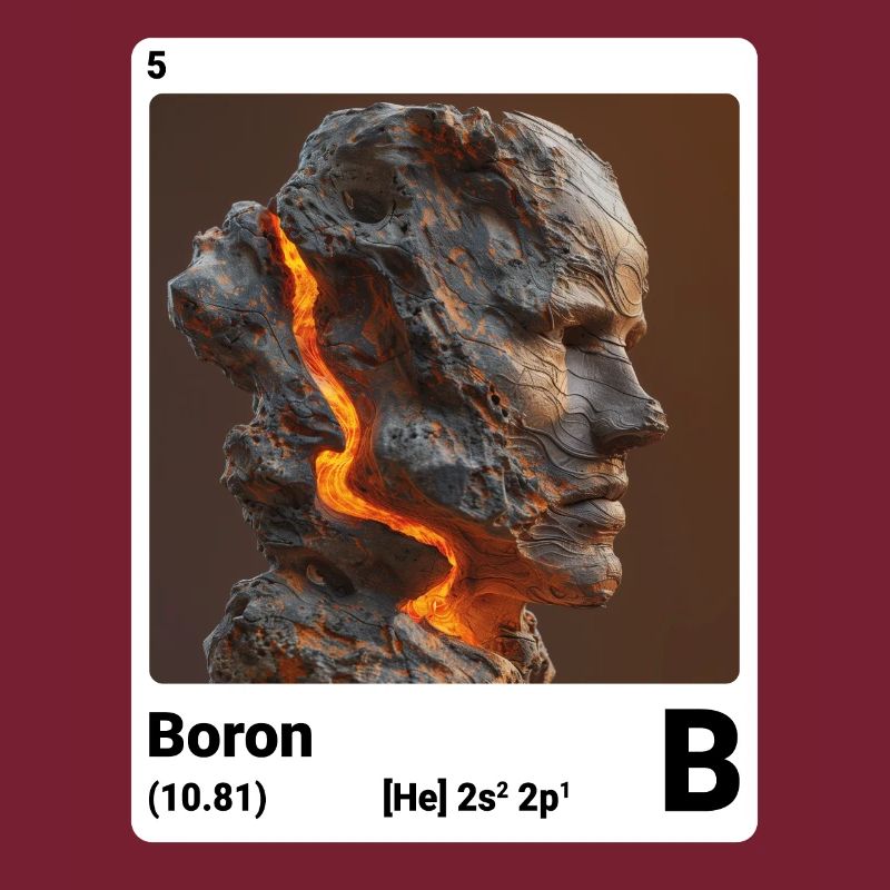 Bore - B - élément chimique 005