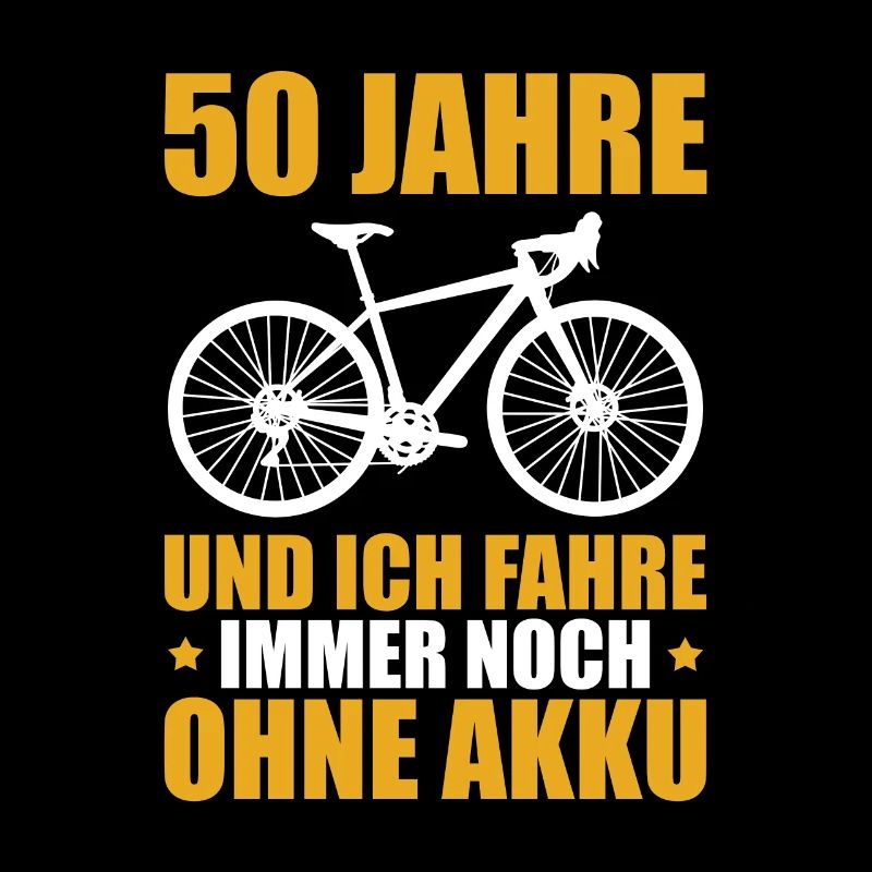 Fahrrad Radfahrer 50. Geburtstag Geschenkidee