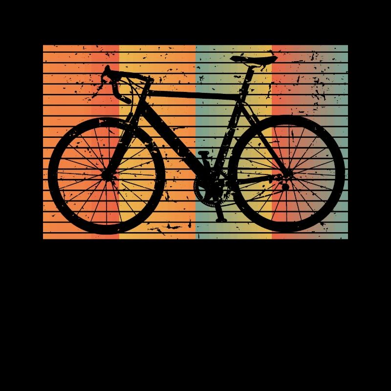 Vélo de course Retro Coloré Vélo Idée cadeau