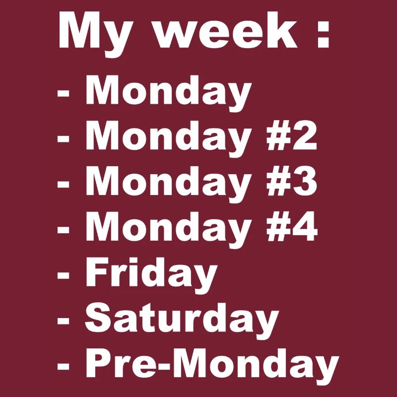 Ma semaine