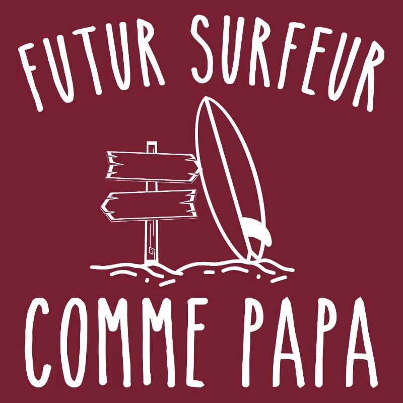 futur surfeur comme papa