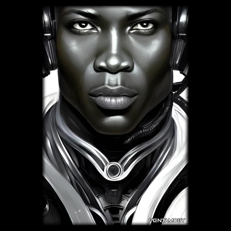 Cyborg Man Future Sci-Fi Machine Technology