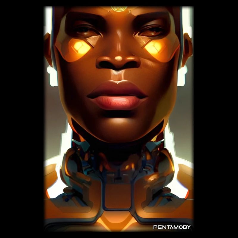Cyborg Man Future Sci-Fi Machine Technology