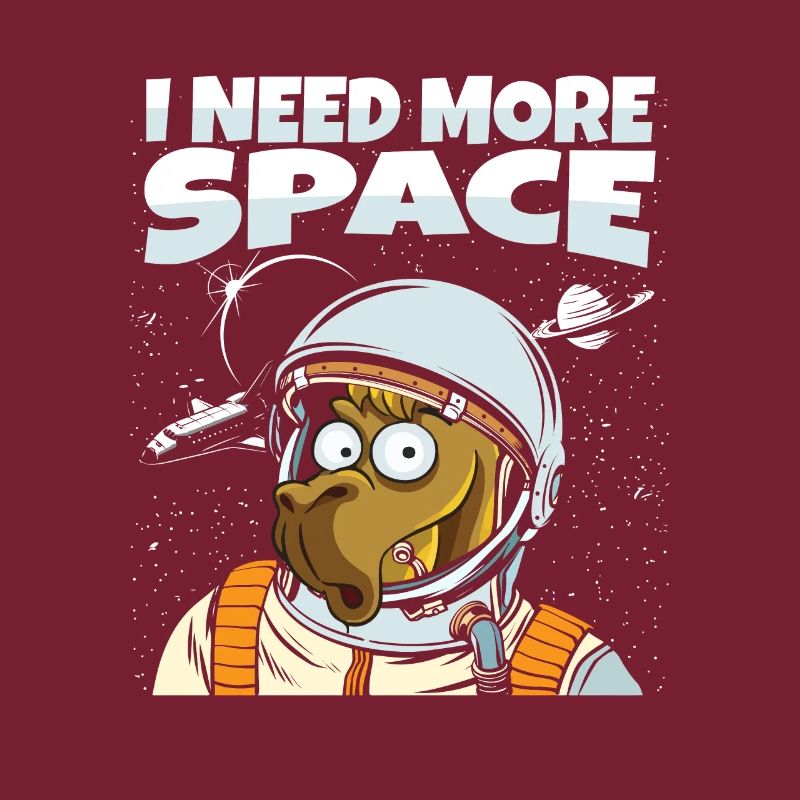 Kamel Astronaut I Need More Space