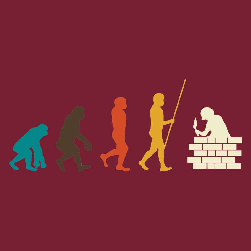 Maurer Evolution Artisan Construction Worker Gift