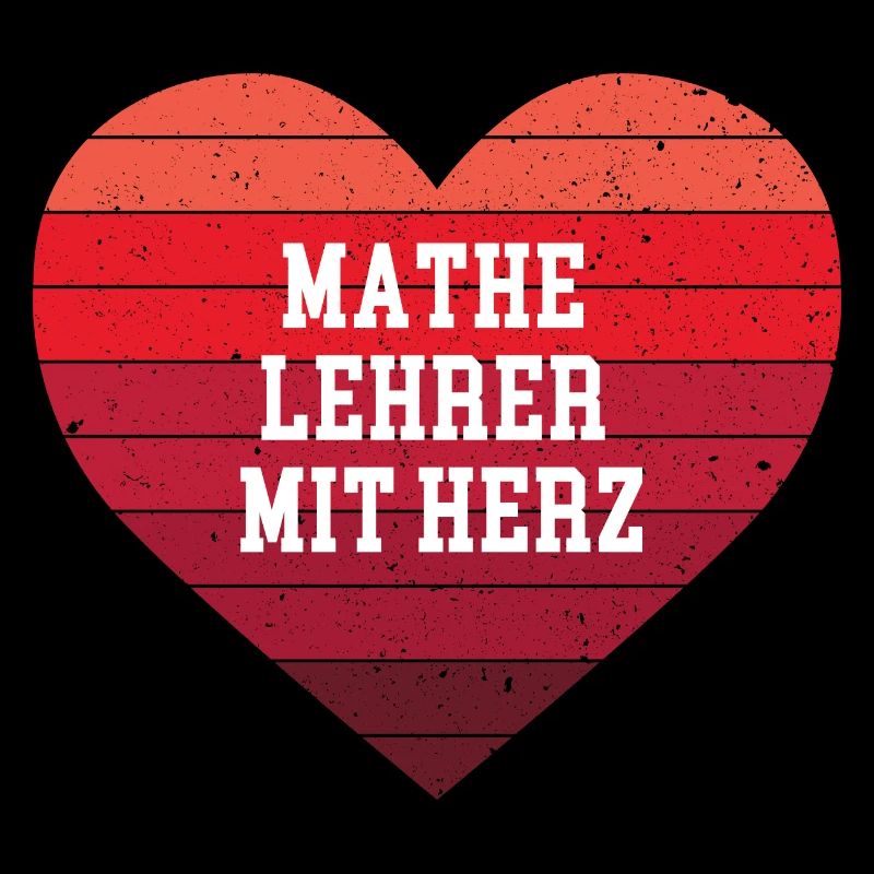 Mathe Lehrer mit Herz Danke Bester Mathelehrer