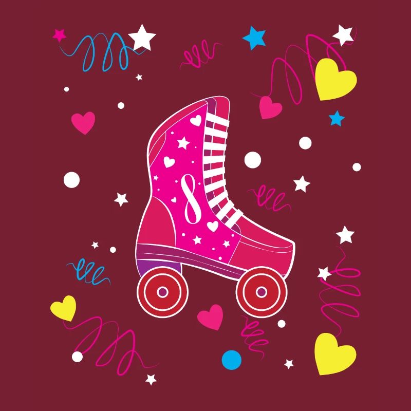 Rollerblade Pink Roller Skates Roller Skating