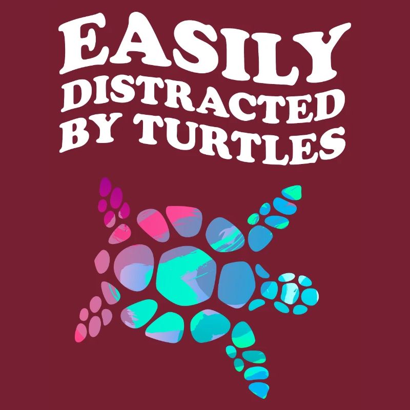 Easily Distracted Bei Turtles Tortoise Schildkröte