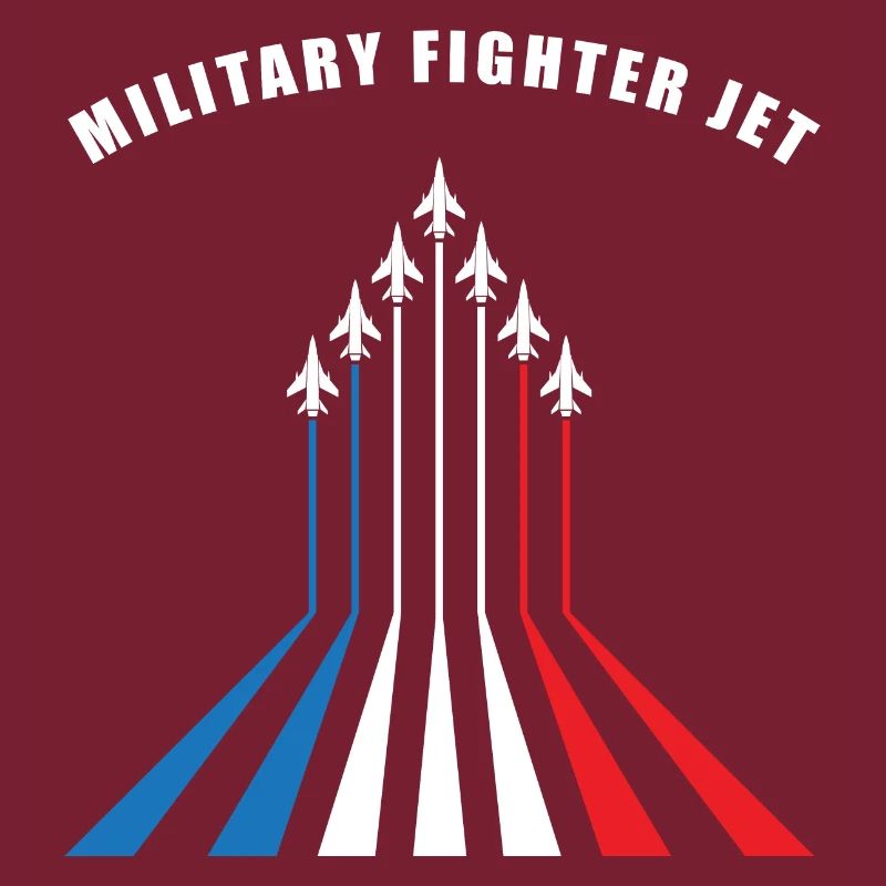 Kampfflugzeug - militärischer Kampfjet