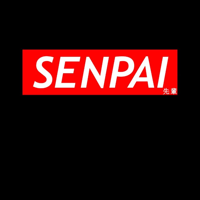 Lettrage Senpai