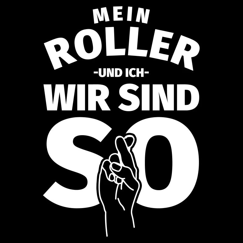 Rollerfahrer Geschenk
