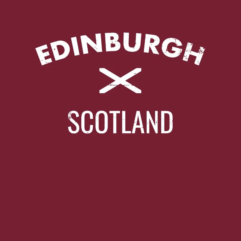 Édimbourg Ecosse Ecosse Drapeau Ecossais