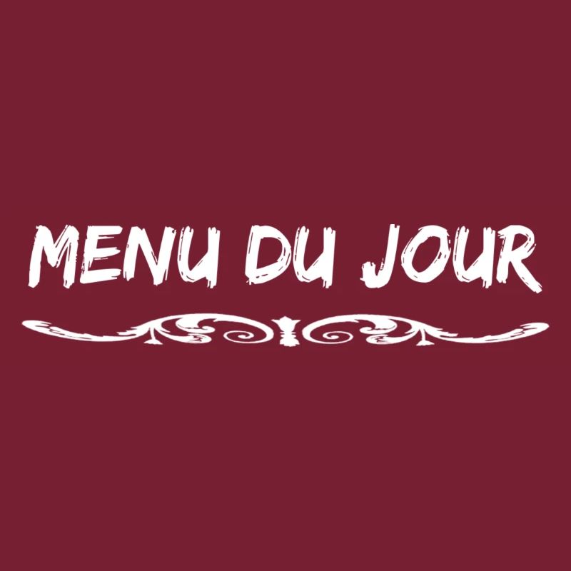 Menu du jour white