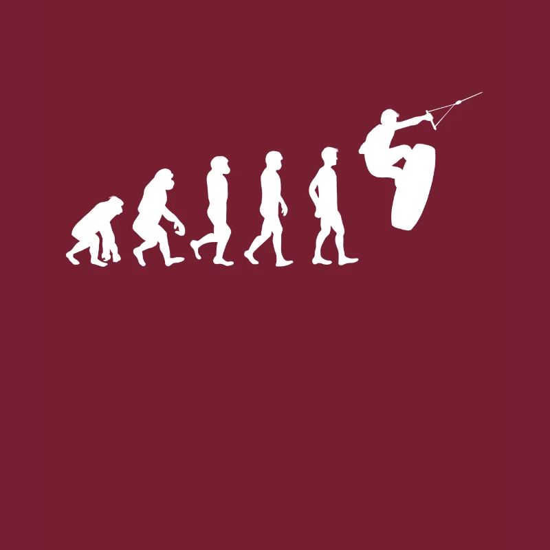 T-shirt Evolution Wakeboard Wakeboarder