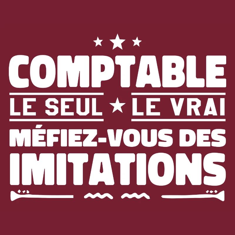 Comptable le seul. Comptable le vrai. Comptable