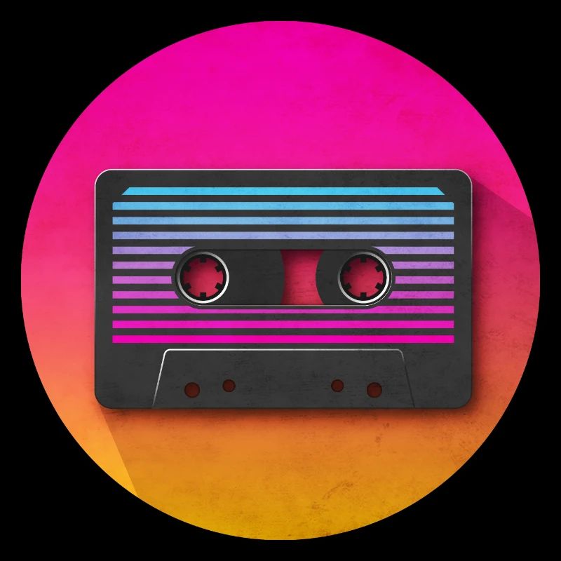 Icône cassette 80