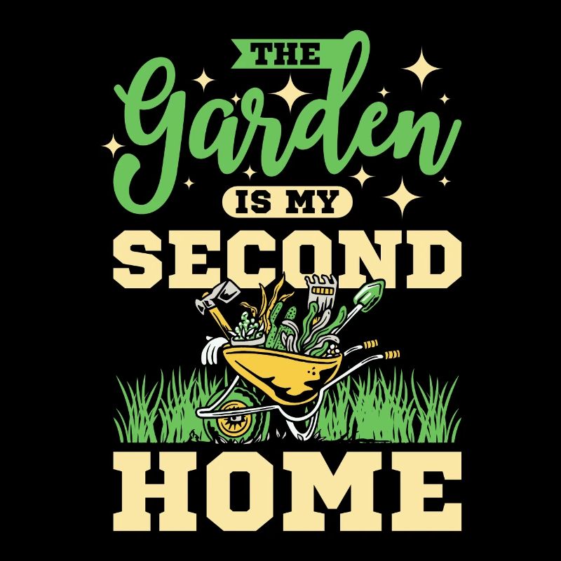 The garden is my second home