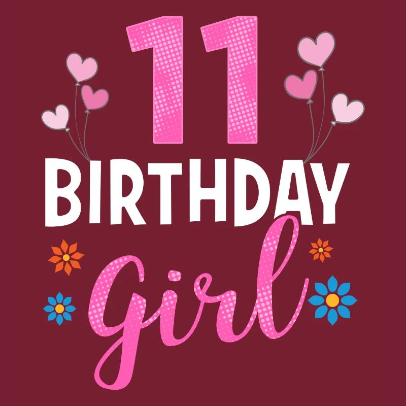 Fille d'anniversaire - 11 ans