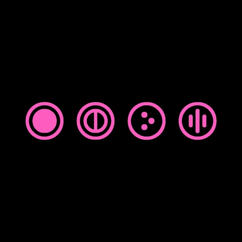 osu! gamemodes Taiko, cercles de jeu de rythme CTB Mania