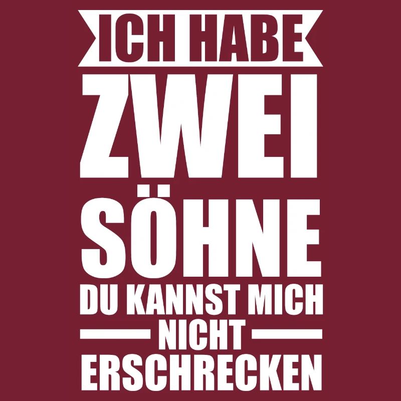 2 Söhne Familie Mama von 2 Söhnen Geschenk