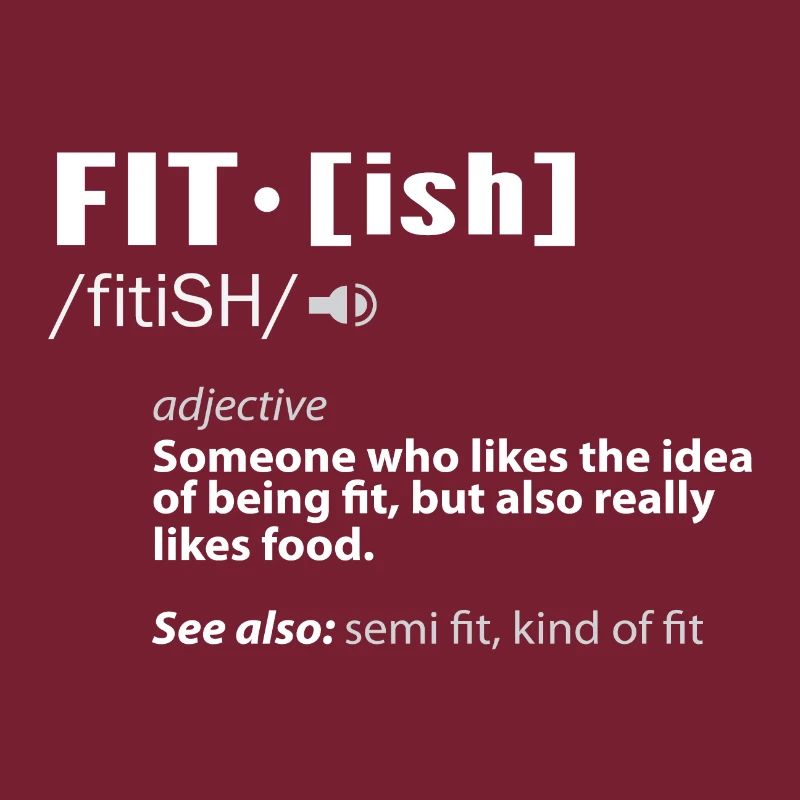 Funny Fit - ish Exercise Workout Gym Gift