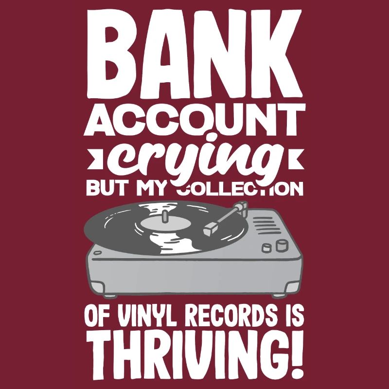 Le compte bancaire pleure, la collection de vinyles prospère!
